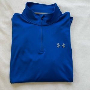 Under Armour Men’s Blue Quarter Zip: Size L